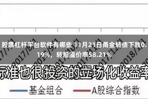 股票杠杆平台软件有哪些 11月21日甬金转债下跌0.19%，转股溢价率58.21%